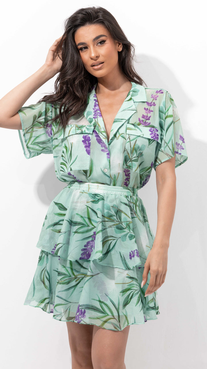 Salvia Shirt in Mint
