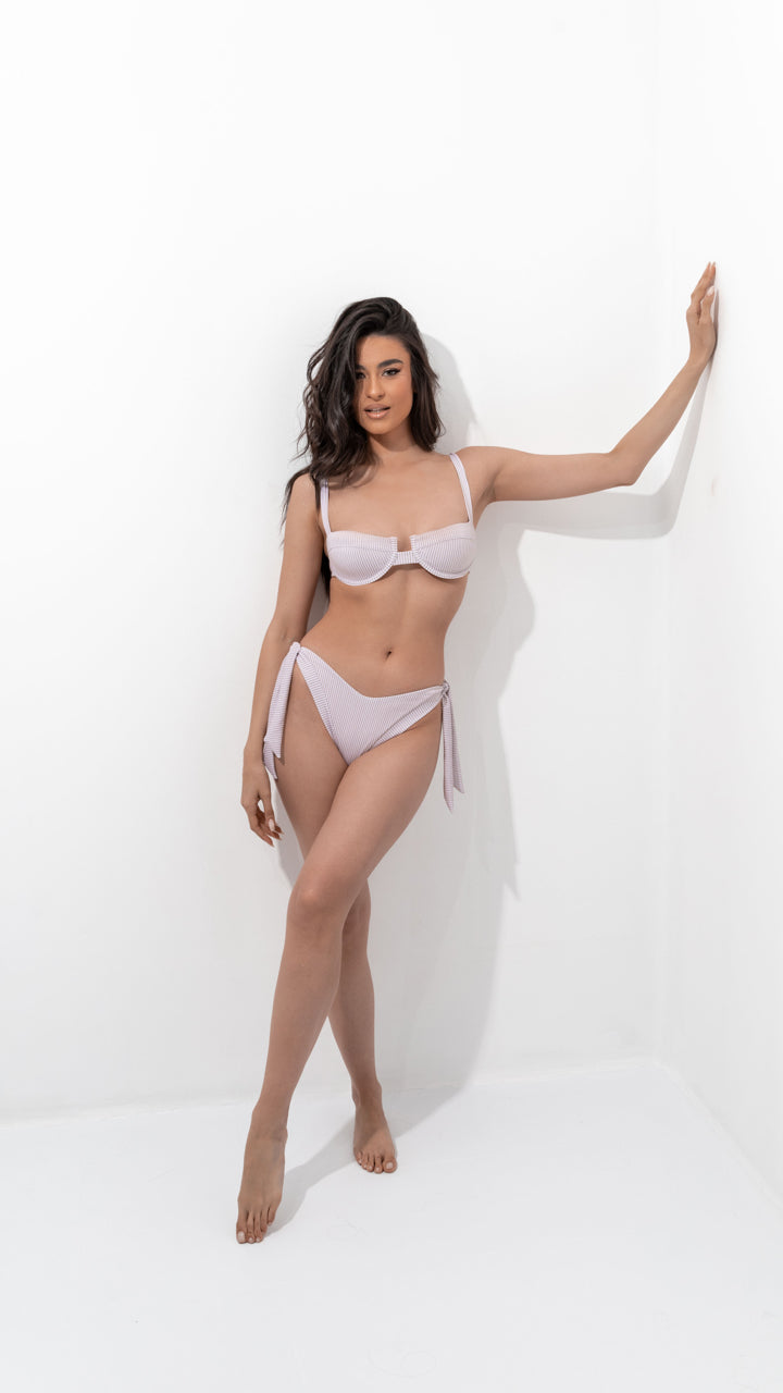 Cindy Bikini Set (Pink -Terracotta)